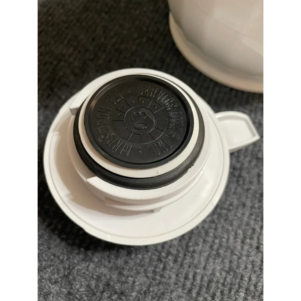 Maxwell House Coffee Carafe White Thermal Insulated Pitcher 44oz Eco-Serv USA
